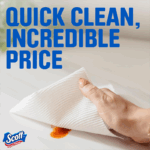 Scott Paper Towels, Choose-A-Sheet, 45 Double Rolls = 90 Regular Rolls (108 Sheets Per Roll) - Image 4