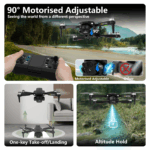 Toladrone TD12PRO Drone with Camera 4K,Mini Drone for Beginners with Carrying Case Foldable Quadcopter - Image 4