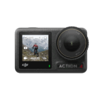 DJI Osmo Action 4 Essential Combo, 4K/120fps Action Cam with 1/1.3 Inch Sensor, Underwater Camera, Stunning Low-Light Recordings, 10-Bit and D-Log M Colour Performance, Long Lasting 1770 mAh Battery
