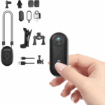 Zeerkeer Mini Thumb Action Camera 120° Wide Angle Lens 1080P Mini Body Camera with Magnetic Lanyard 360° Clip Helmet Action Camera Portable Outdoor Bicycle Motorcycle Sports Camera