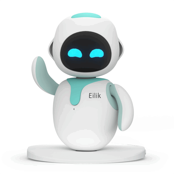 Eilik Bleu - Pet Robot for Kids and Adults: Your Interactive Partner with Constant, Emotional Updates, One for Boys and Girls.
