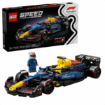 LEGO Speed Champions Oracle Red Bull Racing RB20 F1 Race Car Model Kits - Building Set for Adults, Ages 18+ with Realistic Features - Red Bull F1 DIY Crafts for Display - Gift Idea for F1 Fans - 77243
