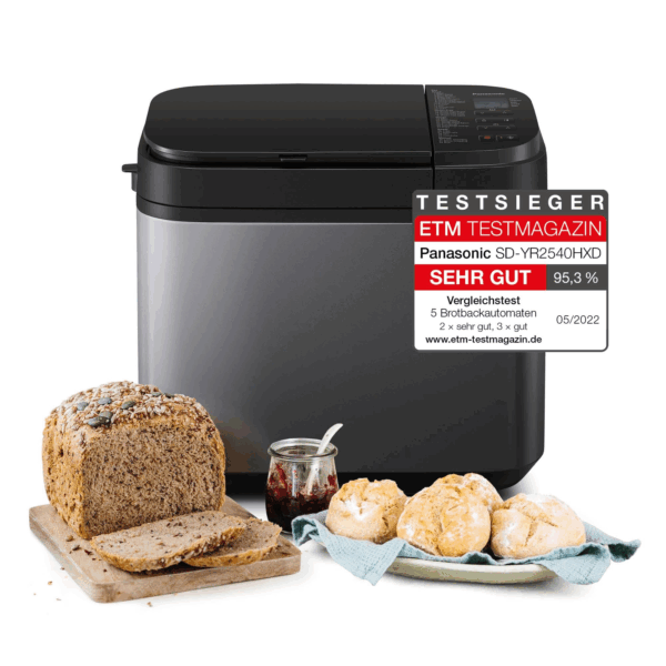 Panasonic SD-YR2540 Premium Grey Fully Automatic Bread Maker