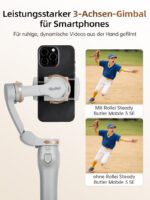 Rollei Steady Butler Mobil 3 SE, Small, Lightweight, Foldable Smartphone Gimbal - Image 3
