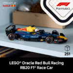 LEGO Speed Champions Oracle Red Bull Racing RB20 F1 Race Car Model Kits - Building Set for Adults, Ages 18+ with Realistic Features - Red Bull F1 DIY Crafts for Display - Gift Idea for F1 Fans - 77243 - Image 3
