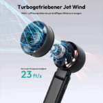 Aecooly Handheld Fan, Portable, Mini Fan, Foldable Handheld Fan, Battery, USB Rechargeable, 22 Hours Maximum Cooling Time, Small Pocket Fan for Travel - Image 3