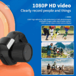 Mini Caméra Porte-clés, Mini Enregistreur Vidéo 1080P, avec écran de 0,96 Pouces, Petit Porte-clés pour Appareil Photo, Appareil Photo Miniature pour Enfants, étudiants - Image 8