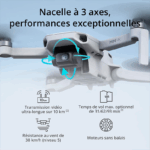 DJI Bundle Fly More Mini 4K, Camera Drone 4K UHD, Less than 249g, Video Transmission over 10km, Auto Return, Three Batteries, Flight Time max. 93 min, C0, QuickShots - Image 3