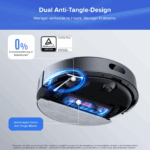 roborock Q7 L5+ Robot Vacuum Cleaner Set with Automatic Dust Emptying, Dual Anti-Tangle System, 8,000 Pa Suction Power, Electronic Water Tank, LiDAR Navigation - Image 4