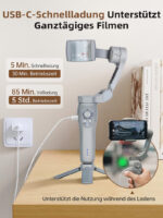 Rollei Steady Butler Mobil 3 SE, Small, Lightweight, Foldable Smartphone Gimbal - Image 6