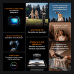 DJI Osmo Pocket 3 + Mic 2 (2 Transmitters + 1 Receiver + Charging Cradle) Vlogging Camera with 1 Inch CMOS and 4K/120 fps, 3-Axis Stabilis., Quick Focus, Face/Object Tracking, 2 Inch Touch Screen - Image 5