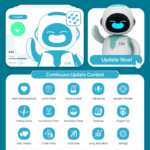 Eilik Bleu - Pet Robot for Kids and Adults: Your Interactive Partner with Constant, Emotional Updates, One for Boys and Girls. - Image 5