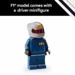 LEGO Speed Champions Oracle Red Bull Racing RB20 F1 Race Car Model Kits - Building Set for Adults, Ages 18+ with Realistic Features - Red Bull F1 DIY Crafts for Display - Gift Idea for F1 Fans - 77243 - Image 2