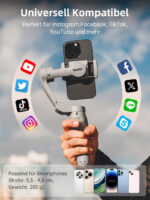 Rollei Steady Butler Mobil 3 SE, Small, Lightweight, Foldable Smartphone Gimbal - Image 7