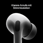 Apple AirPods Pro 2 Wireless In-Ear Headphones, Bluetooth Headphones, Active Noise Cancellation, Hearing Aid Function, Transparency Mode, Personalised 3D Audio, Hi-Fi Sound, H2 Chip - Image 7