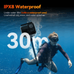 SVBONY SVGo (2nd Action Camera, 4K 30fps, Waterproof Camera for Night/Low Light, F2.0/F1.4 Dual Lens Action Camera, 145°FOV, Dual IPS Screen for Travel, Vlog - Image 7