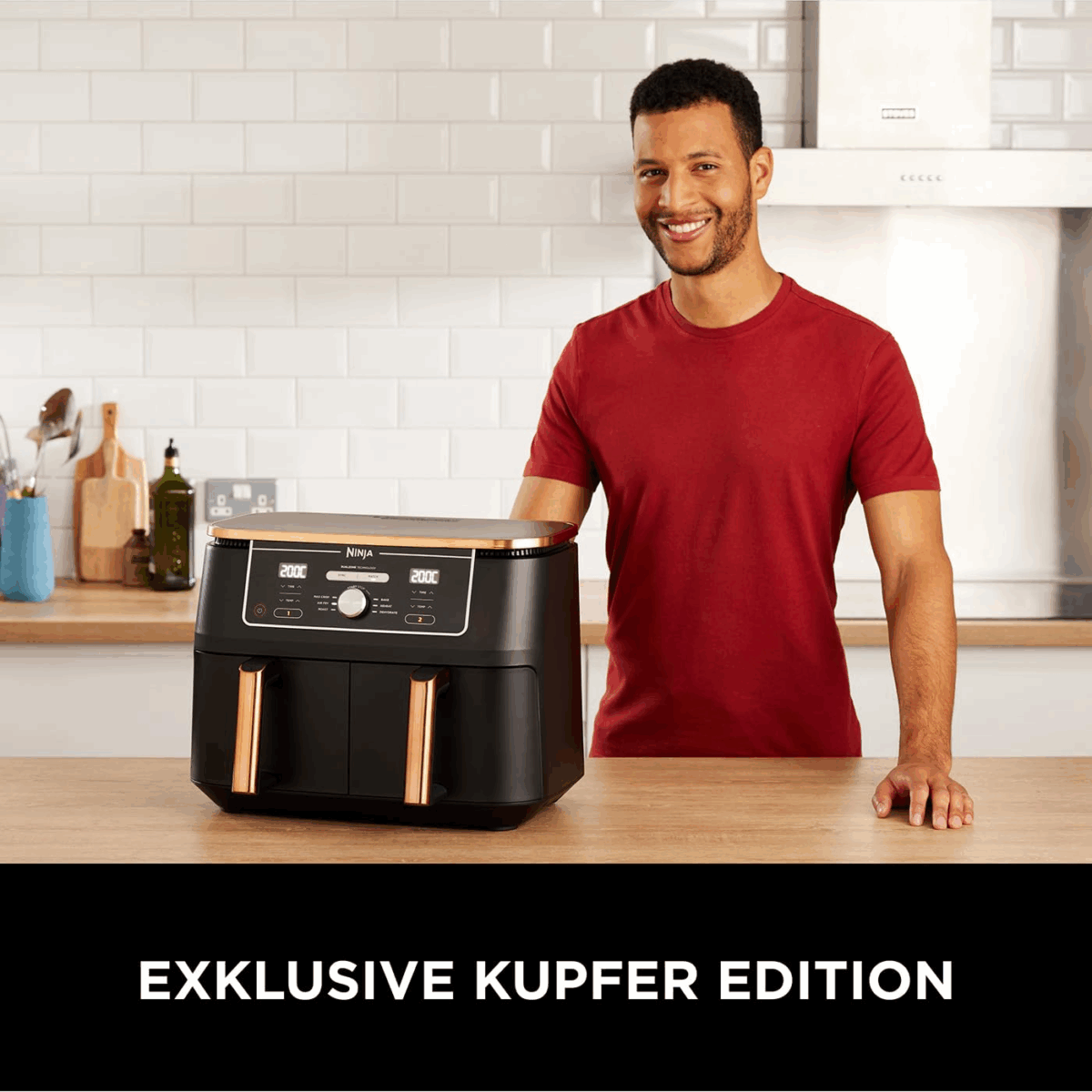 Ninja Foodi MAX Dual Zone [AF400EUCP] Hot Air Fryer 2 Large Frying Compartments, 6 Functions, 2 Independent Garzones, 9.5 Litres - Image 9