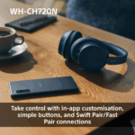 Sony WH-CH720N Wireless Bluetooth Noise-Canceling Headphones - Image 8